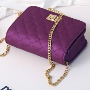 Quilted Flap Crossbody Bag With Chain 😍